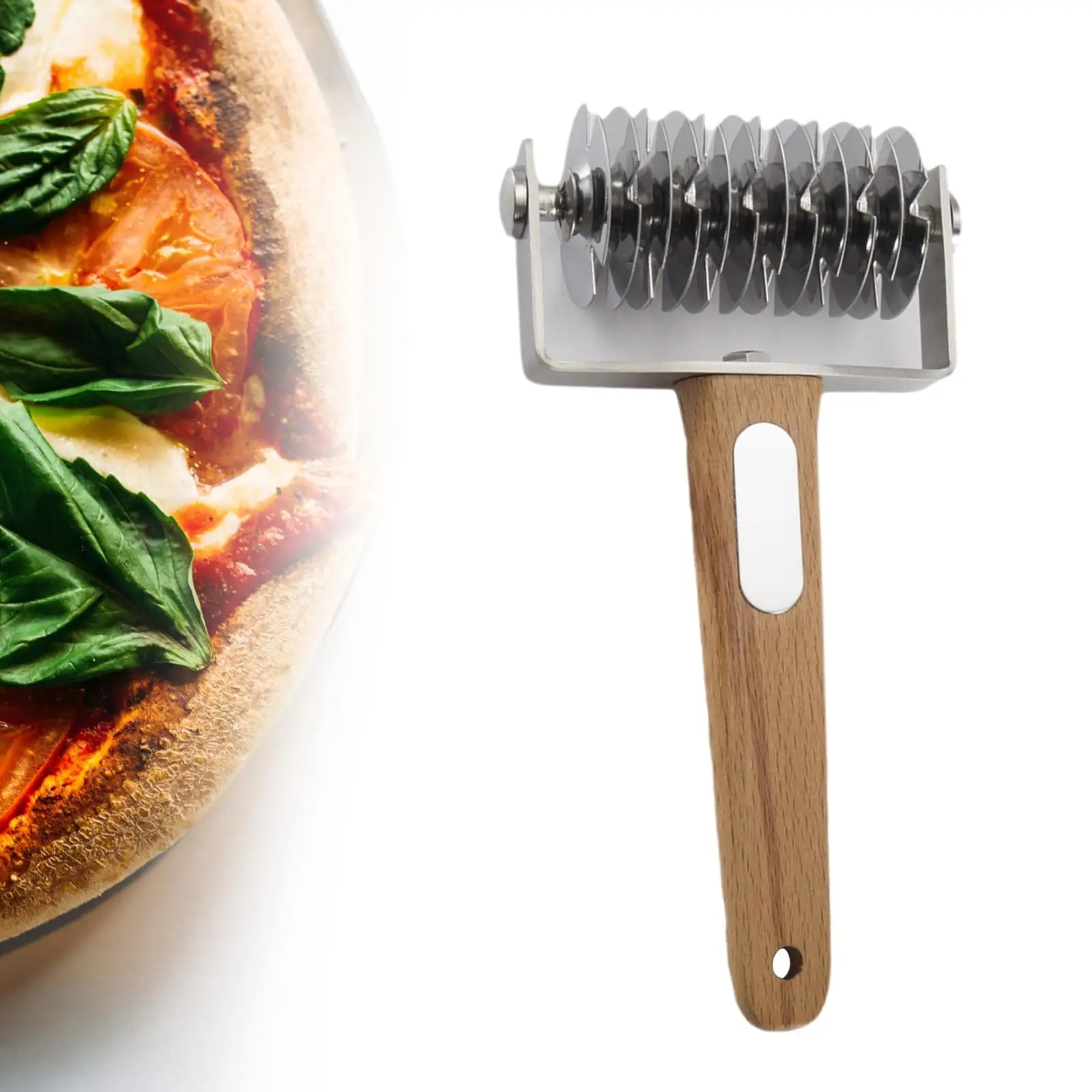 Dough Lattice Pastry Bread Sandwich Pizza Roller Bakeware Pizza Pizza Dough Docker Kitchen Utensils Multifunction Pastry Puncher