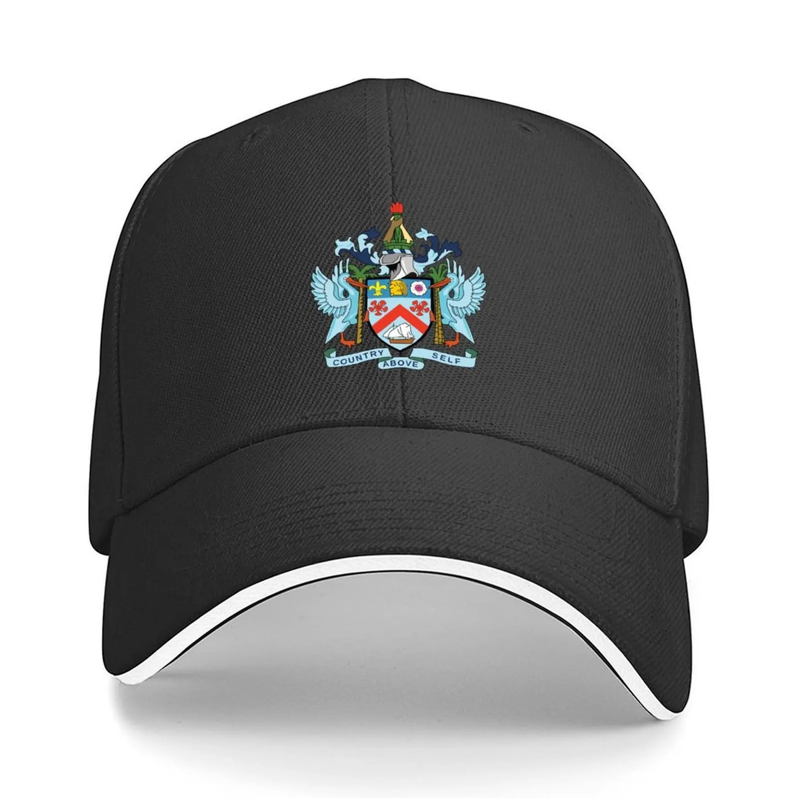 

St Kitts and Nevis Coat of Arms Baseball Cap New In Hat hats for men sun caps Hip Hop Elegant Women's Hats Men's