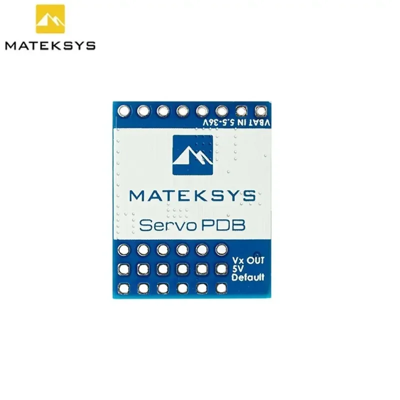 Matek SVPDB‑8S Servo PDB 2‑8S 5.5‑36V 4A Continuous 7A Peak BEC 5‑8.2V Adjustable For RC Fixed‑Wing Aircraft
