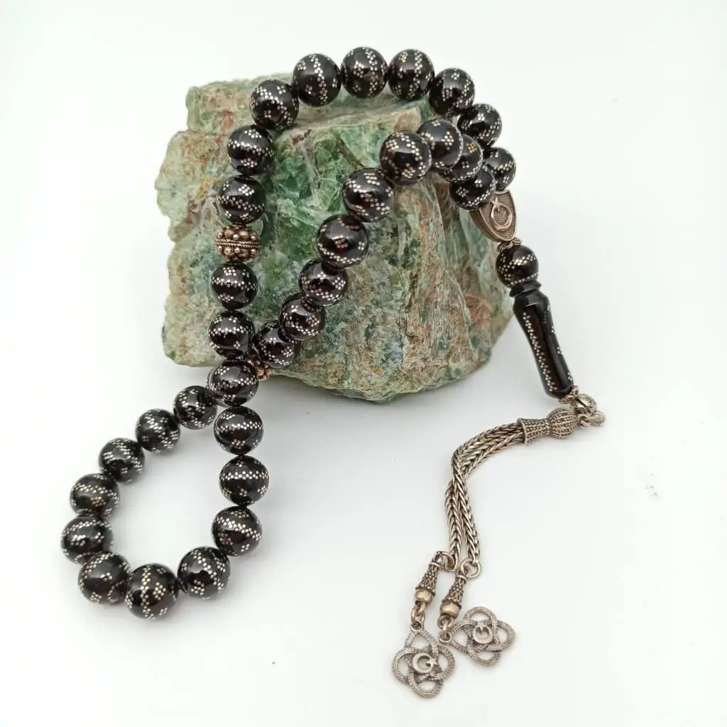 OLTU stone silver processing rosary