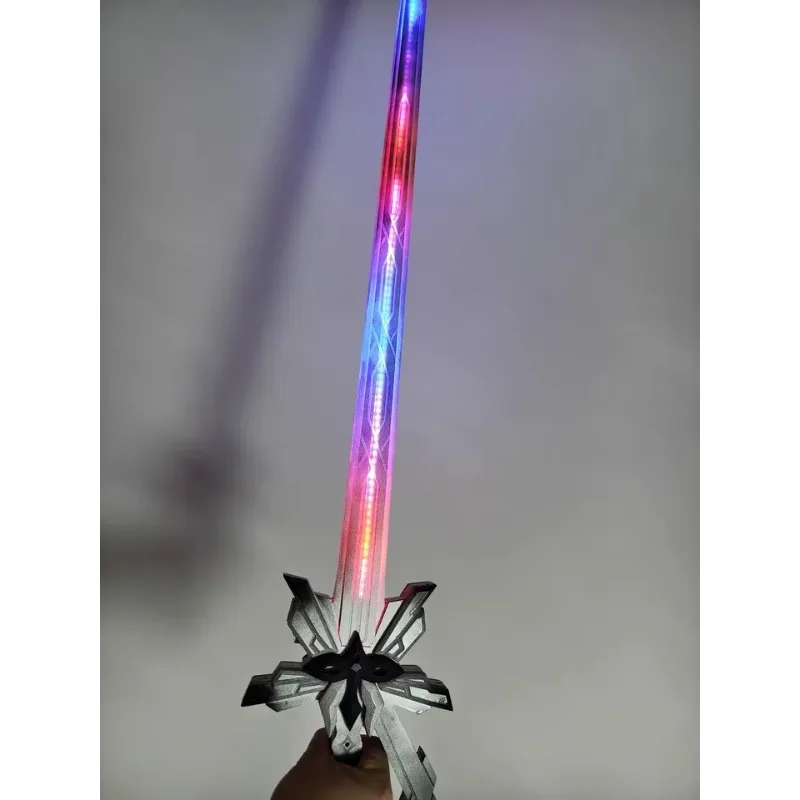 Fashion II Capitano Luminous Sword Prop Genshin Impact Cosplay Fatui Captain Accessory Halloween Christmas Fancy Party Item