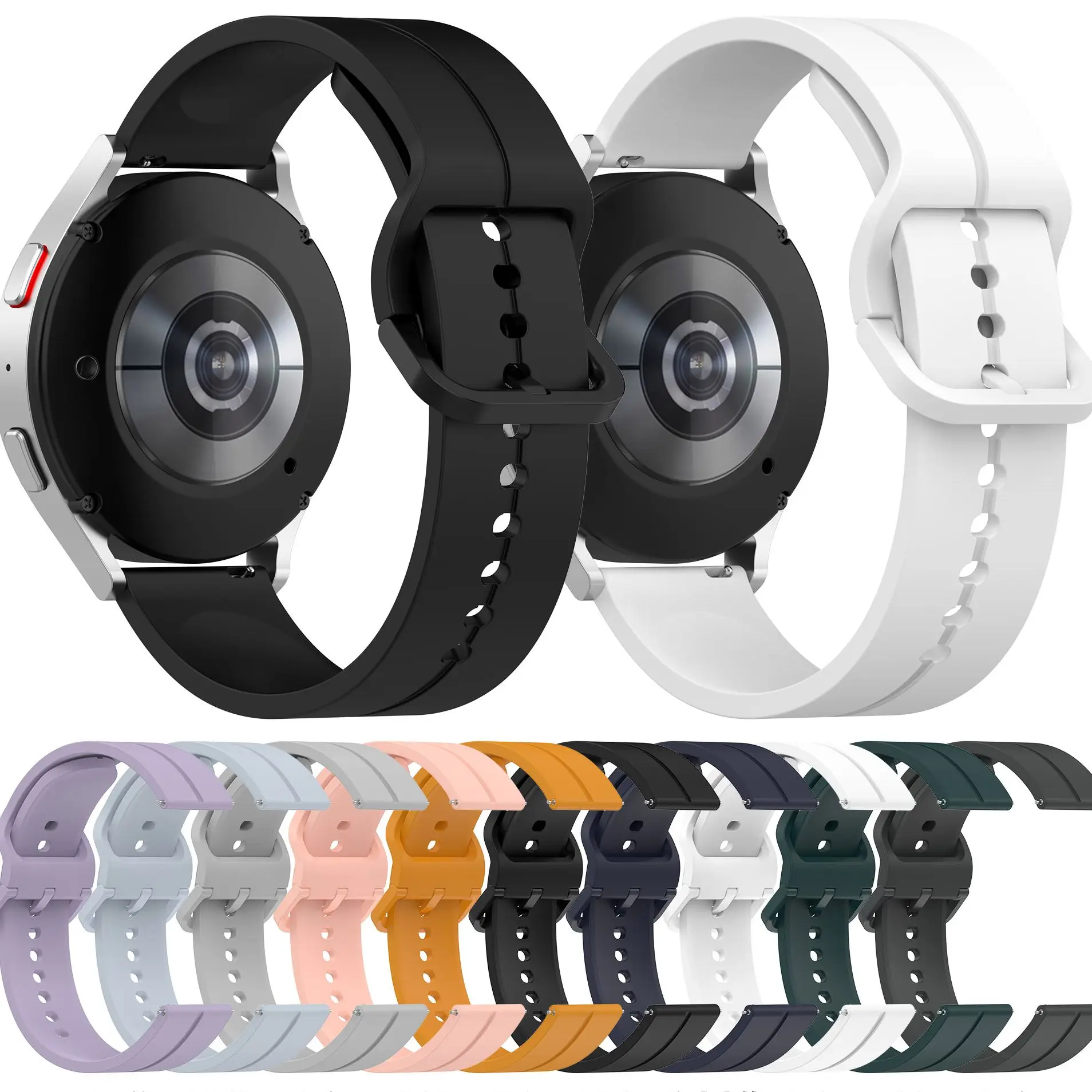 20Mm Gelang Tali Jam untuk Garmin Venu Sq 2 Tali Gelang Gelang Silikon untuk Garmin Venu Sq/Venu SQ Band Jam Tangan Pintar Musik