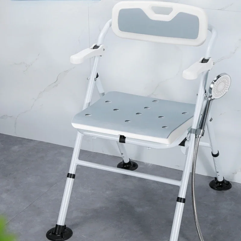 Portable Commode Elderly Chair Tabouret Pliant Folding Standing Plate Storage Stool Foot Chairs Shower Silla Ducha Bathtub Bed