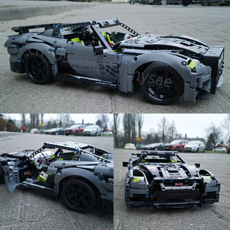 

New 1523PCS 1:10 Scale GT-R R35 Supercar Building Blocks Model 42156 Assembly Racing Car Vehicle Bricks Christmas Birthday Gift