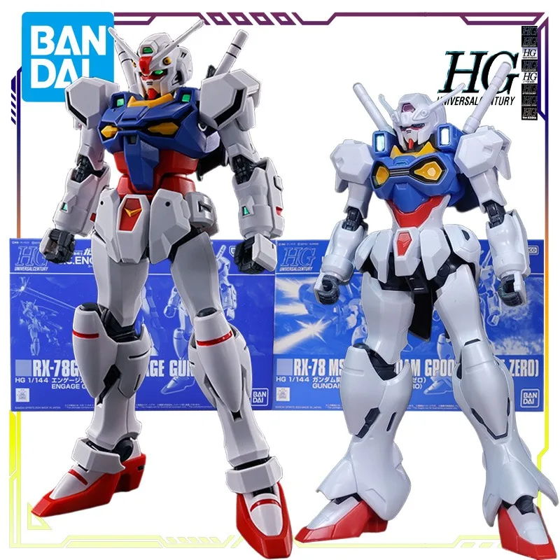 

BANDAI original HGUC series RX-78 MS00Z (Engage Zero) Anime Action FigureModel Toys Movable Model Ornaments Gifts for Boys