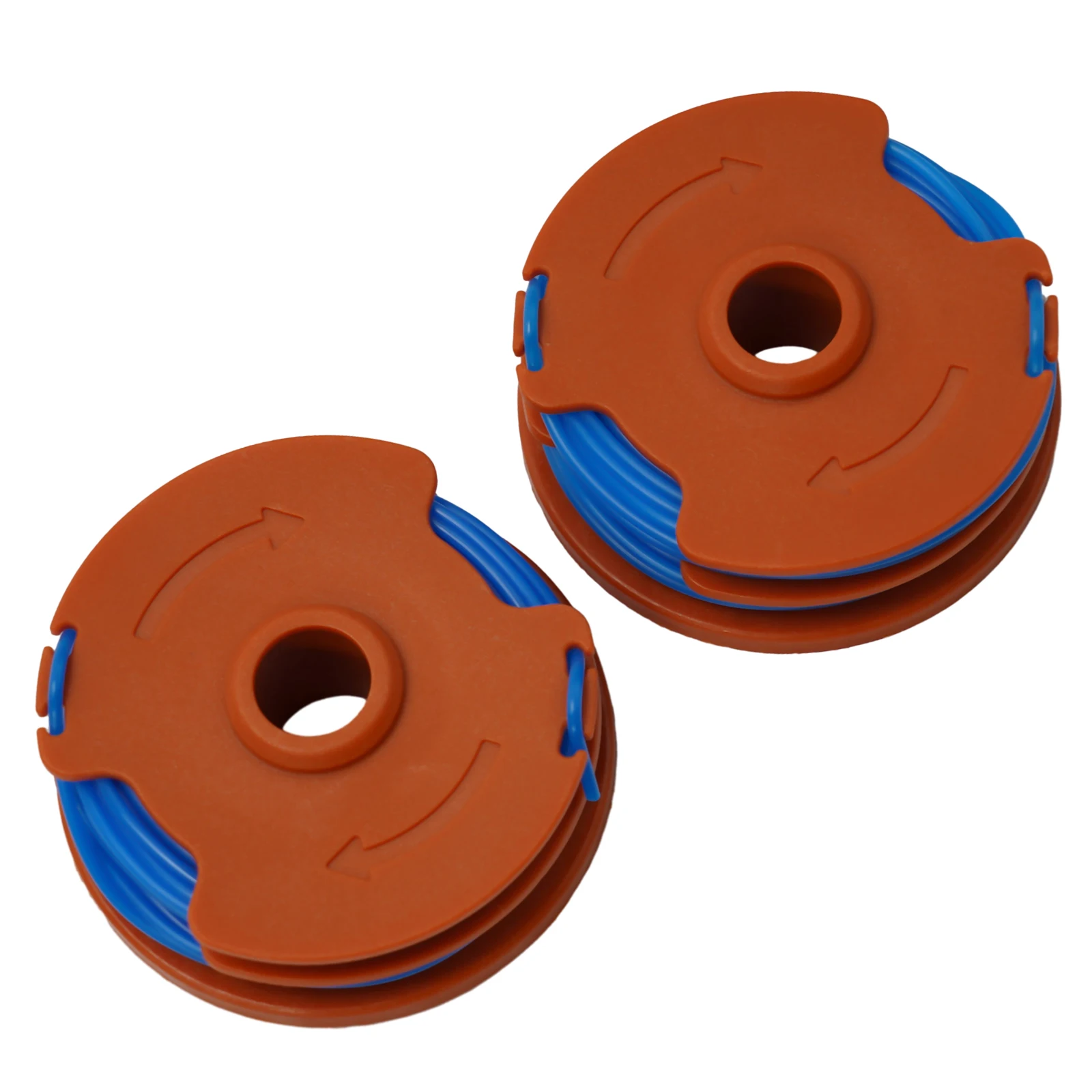 Two Replacement Spools for Grasschneider MGT35025 MGT45028 MGT60030 Featuring Smooth Line Deployment and No-Tool Spool Swapping