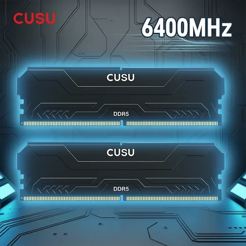 CUSU Ram DDR5 Memory 5600mhz 6000MHz 6400mhz Memoria DDR4 3200MHz 3600MHz DDR4 8gb DDR5 16gb 32gb 64gb UDIMM Desktop