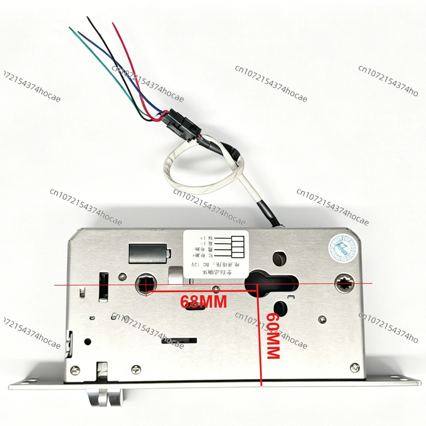 

Automatic 12V10A Motorized Access Control Lock 6068 type for Hikvision & Various Access Control Face Recognition Devices
