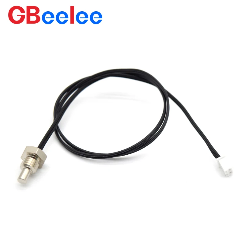 50 قطعة G1/2 G1/8 G1/4 M8 M10 الخيوط المسمار الفولاذ المقاوم للصدأ 316 Ntc الثرمستور مسبار درجة الحرارة مقاوم للماء IP68 NTC درجة الحرارة