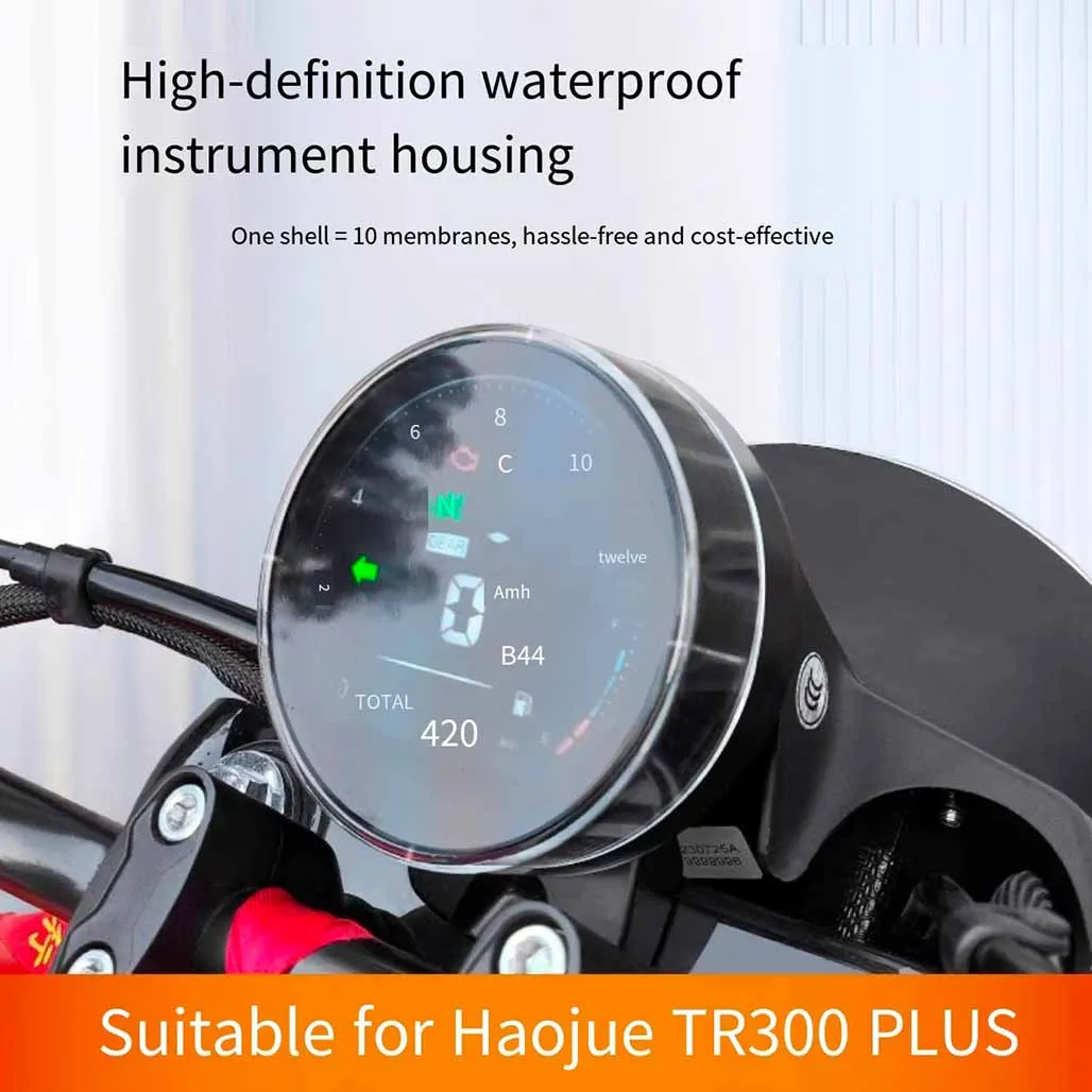 HAOJUE TR300 TR300Plus instrument cover motorcycle screen toughened film protection instrument cover refitted accessories