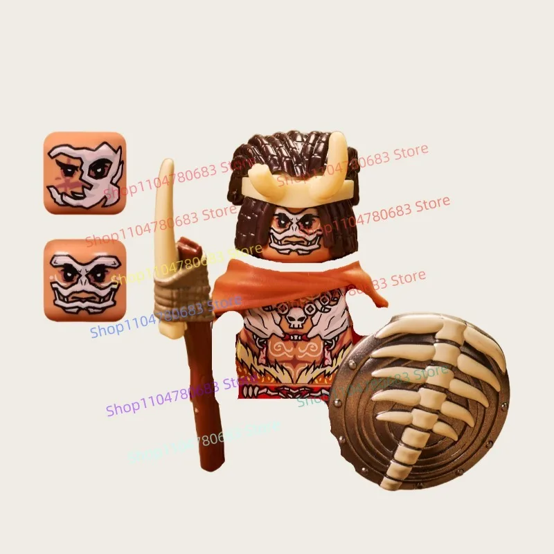 MOC Building Blocks Mini Figura Modello Cartoon Montato Elefante di guerra Accessori di montaggio Giocattolo alla moda Ornamento Giocattolo per hobby Regalo