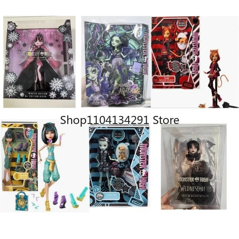 

Оригинальные наборы кукол Monster High Greta Abbey Bominable Rochelle Toralei Frankie Stein Expensive Limited Edition Collectible Dol