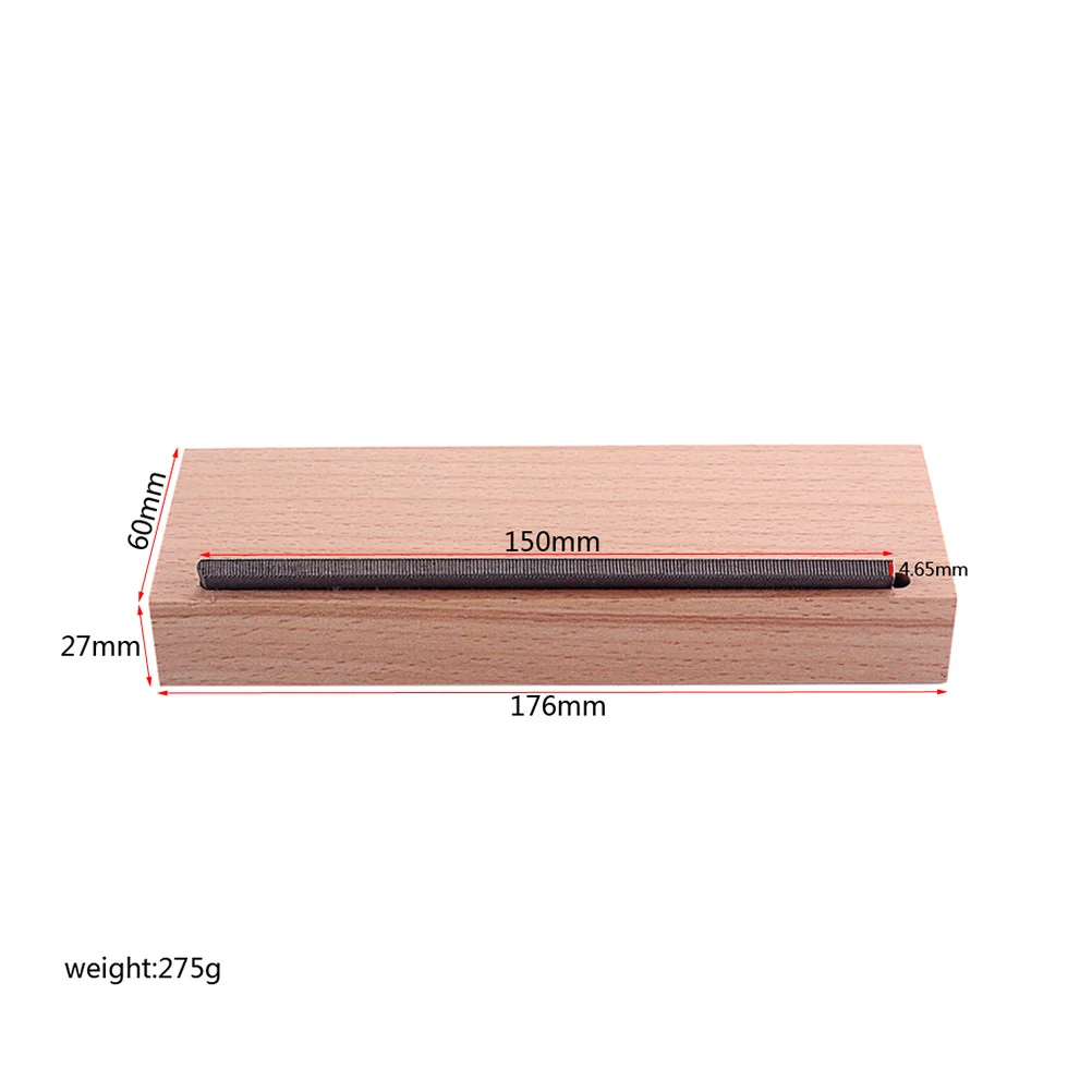 بني فاتح القيقب وودي كتلة الغيتار الحنق ملف المهنية أداة الشطب لأطراف الحنق طحن وتلميع إصلاح R153 #6