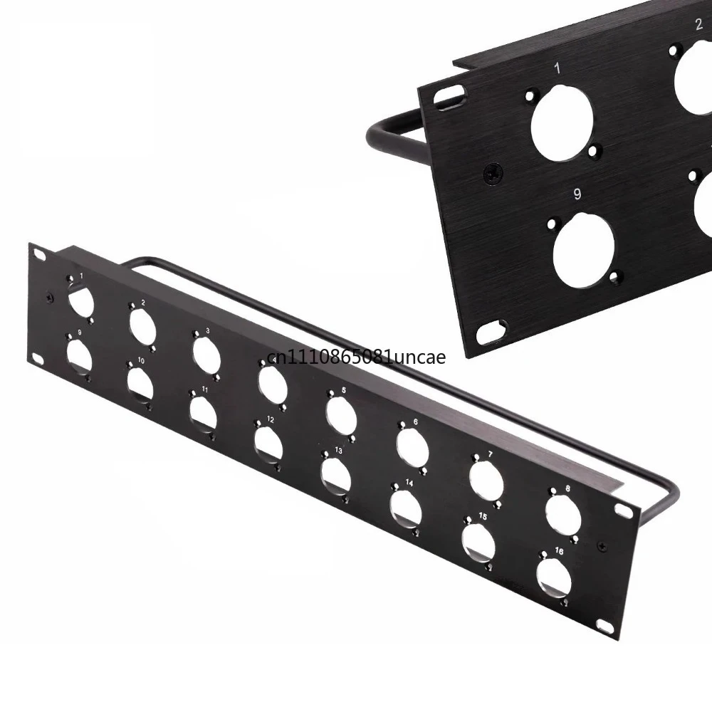 

Патч-панель для стойки 1U/2U, 8/12/16/24 канала, для монтажа в кейс, для разъемов XLR (мужской/женский), SpeakOn, для установки в шкаф