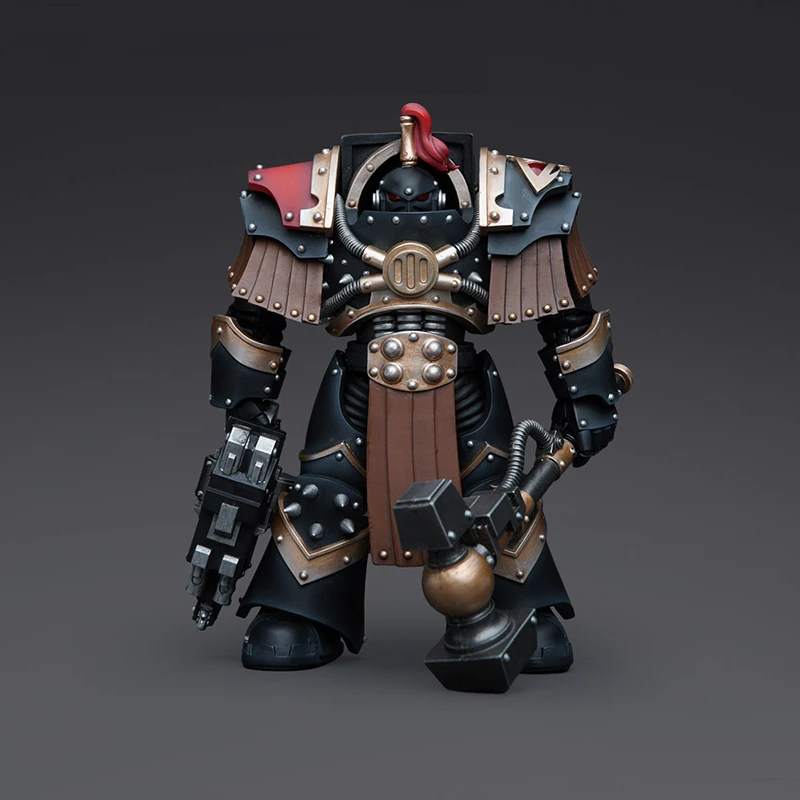 JOYTOY Warhammer The Horus Heresy Sons of Horus Justaerin Terminator Squad Justaerin مع مطرقة الرعد 1:18 شخصية الحركة