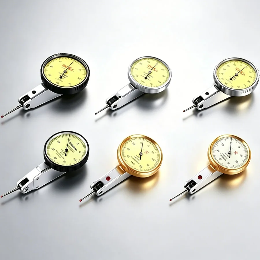 Micrometer lever dial 0.01 mechanical small calibration dial tungsten steel ruby large dial precision gauge needle