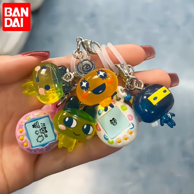 

Bandai Tamagotchi Gashapon Character Charms Series 03 Umbrella Hanger Pendant Mametchi Memetchi Kuchipatchi Collectible Keychain