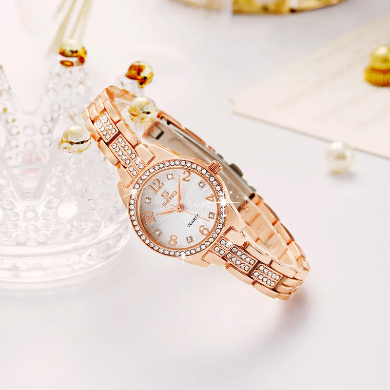 MAYZHISU lumière luxe femmes montre femmes Quartz montre-bracelet dames montre rétro en acier inoxydable étanche affaires femme horloge