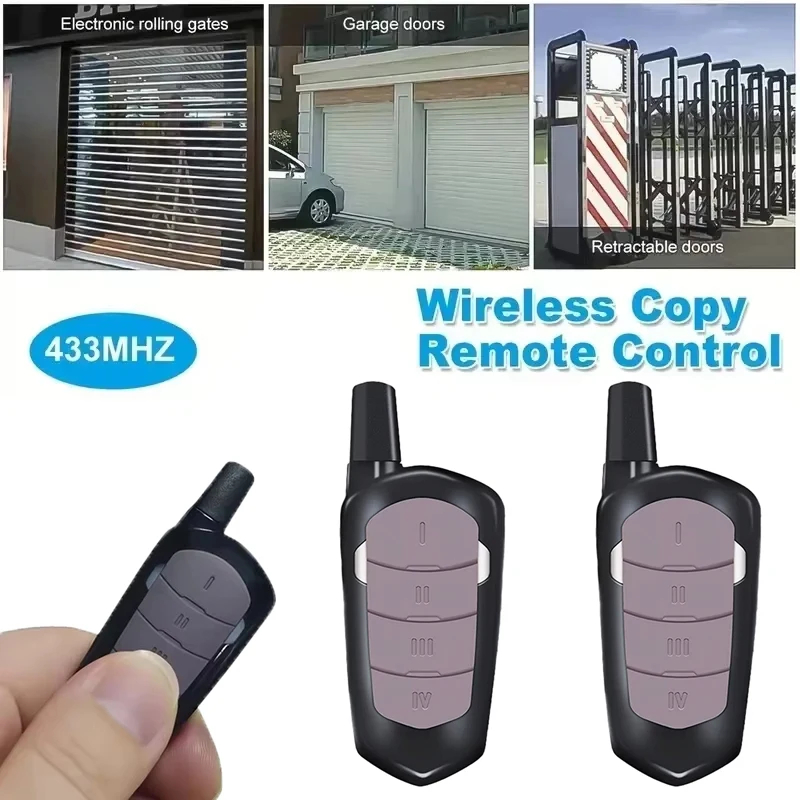 433Mhz Garage Remote Control Duplicator Gate Door Commands Opener For Reading Writing Study And Work Opener 433 92Mhz Electric