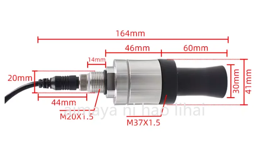 Ultrasonic level sensor canal channel water  gauge RS485  gauge material gauge non-contact ranging