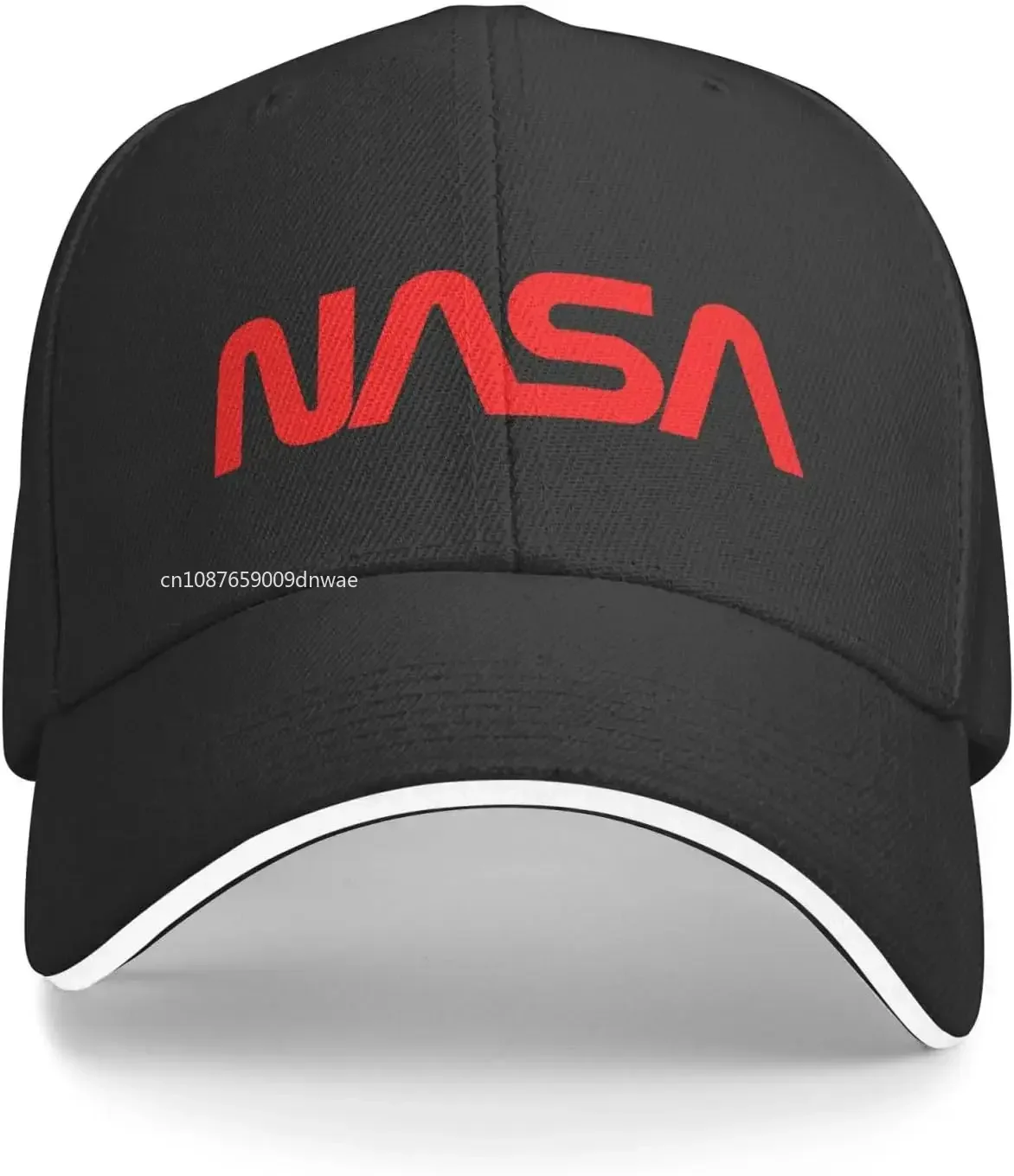 Logo-NASA Snapback Cap Casual Casquette Regulowane czapki z daszkiem Męska czapka sportowa