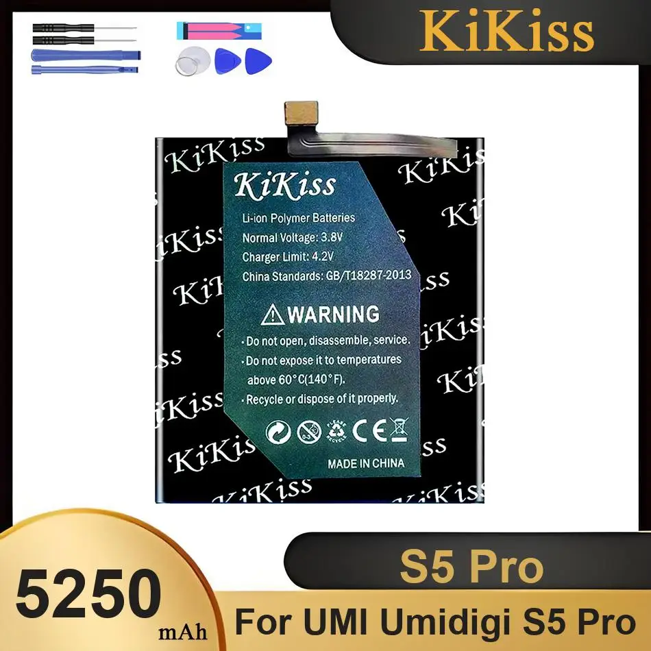 

Аккумулятор S5 Pro для Umidigi Umi S5 Pro, сменные батареи, с инструментами