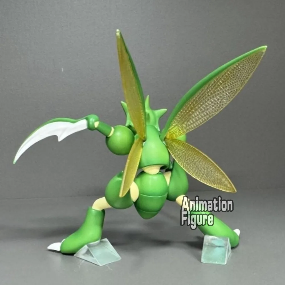 11cm/4,33 Zoll Anime Pokémon Figur Scyther Actionfiguren PVC-Statue Desktop-Ornament Sammlermodell Spielzeug Geschenke – Detail 5