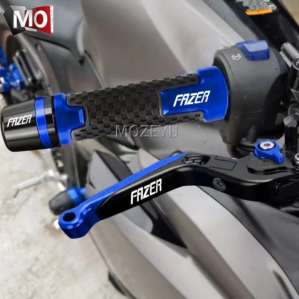 Motorcycle Brake Clutch Levers Handlebar Grips For yamaha FZ1 FAZER FZ-1 2006-2015 FAZER 600 FZ6S FZ6N FZ6R FZ6 FAZER 2004-2010
