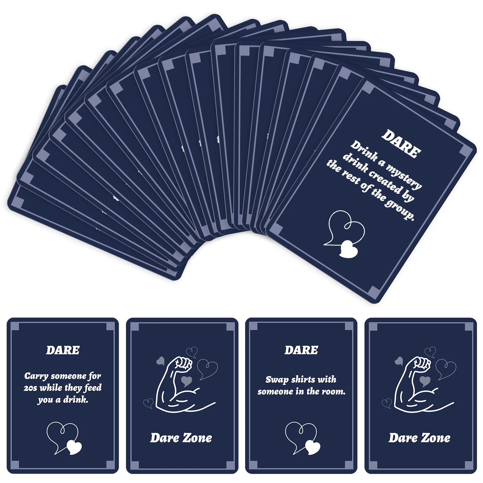 50Pcs Party Game Cards for Adults Group Icebreaker Questions Cards Friends Party Gathering Team Building Interactive Game Props view 4