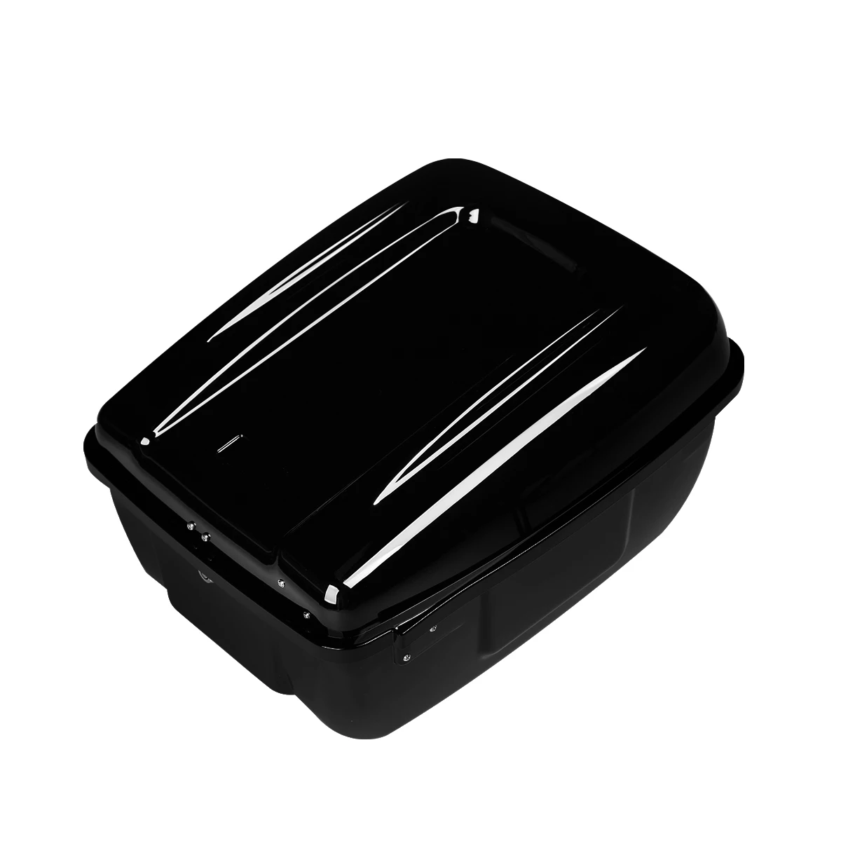 Rear Police Saddlebag Top Box Trunk Fit For Harley Tour Pak Electra Street Glide Road King FLHP FLHTP Motorcycle Accessories