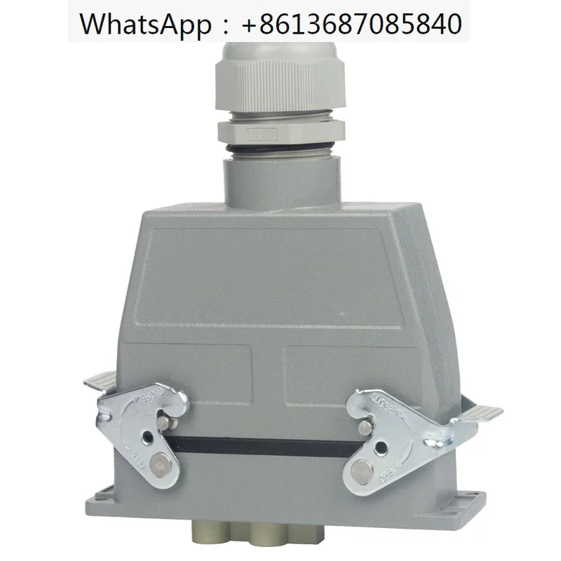 

Rectangular heavy-duty connector HDC-HK-4/8 high current 80A industrial plug waterproof