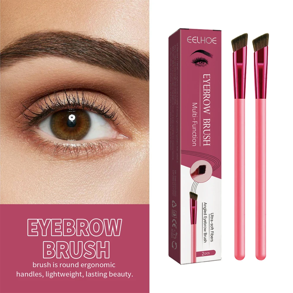 

Multifunctional Eyebrow Pencil Angled Brush Waterproof Smudge Proof Long Lasting Fine Tip Makeup Tool For Women