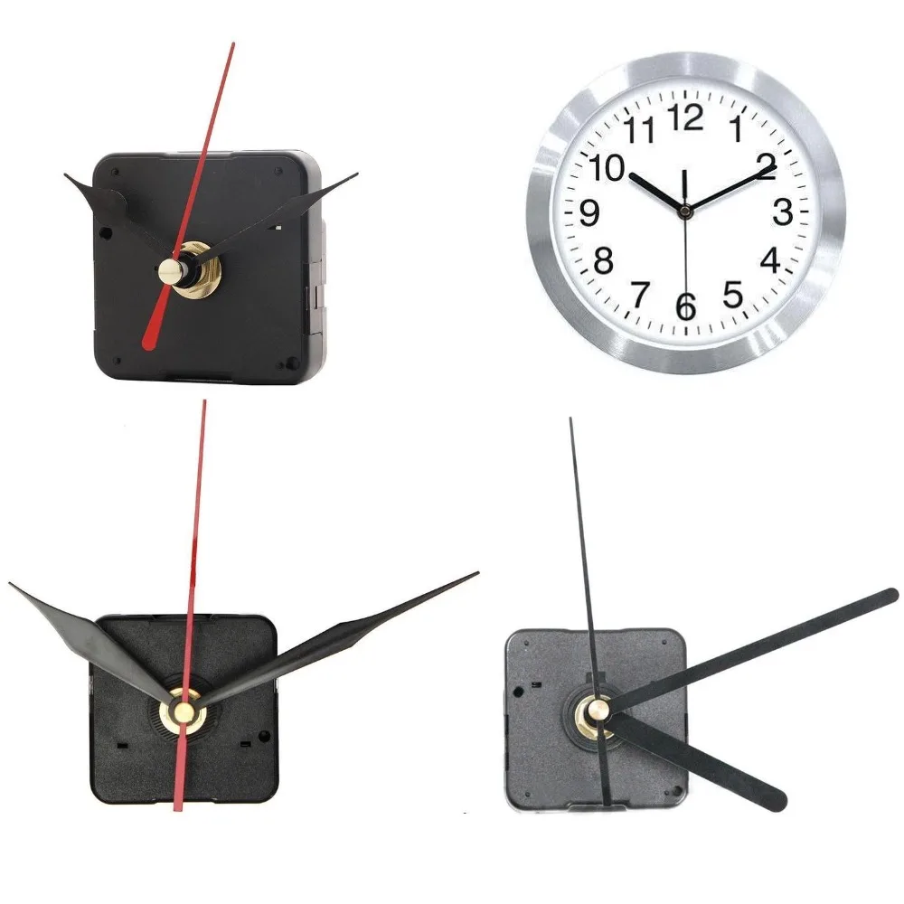 DIY Quartz Watch Silent Hanging Wall Clock Movement Quartz Repair Movement Clock Mechanism Parts Clock Parts with Needles
