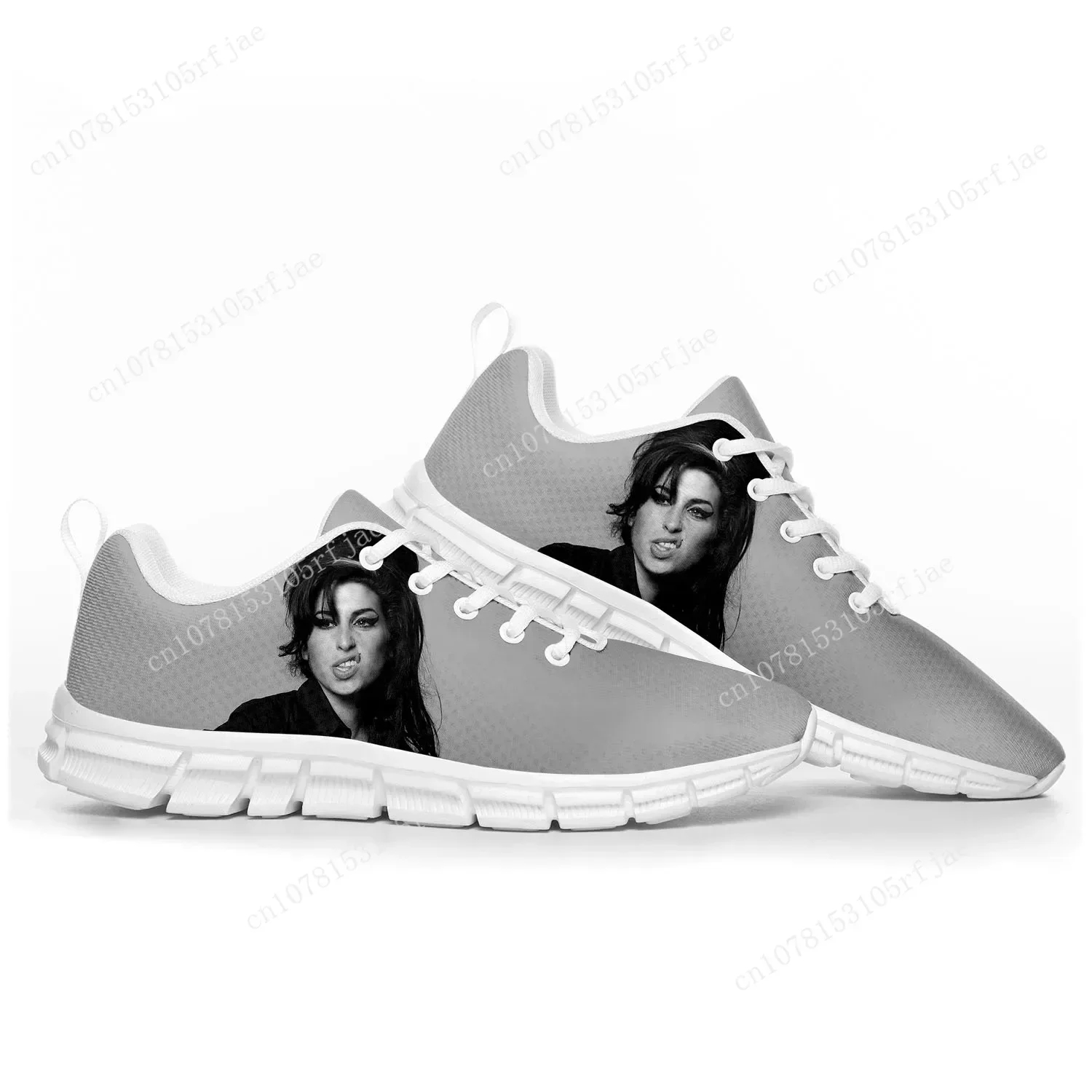 

Amy Winehouse Singer Fashion Sports Shoes Mens Womens Teenager Kids Children Sneakers Casual Custom High Quality Couple Shoes