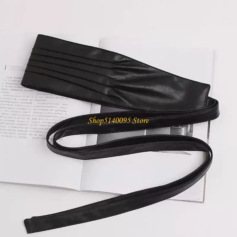 DXAE – ceinture large en PU, durabilité, réglage facile taille, Look élégant