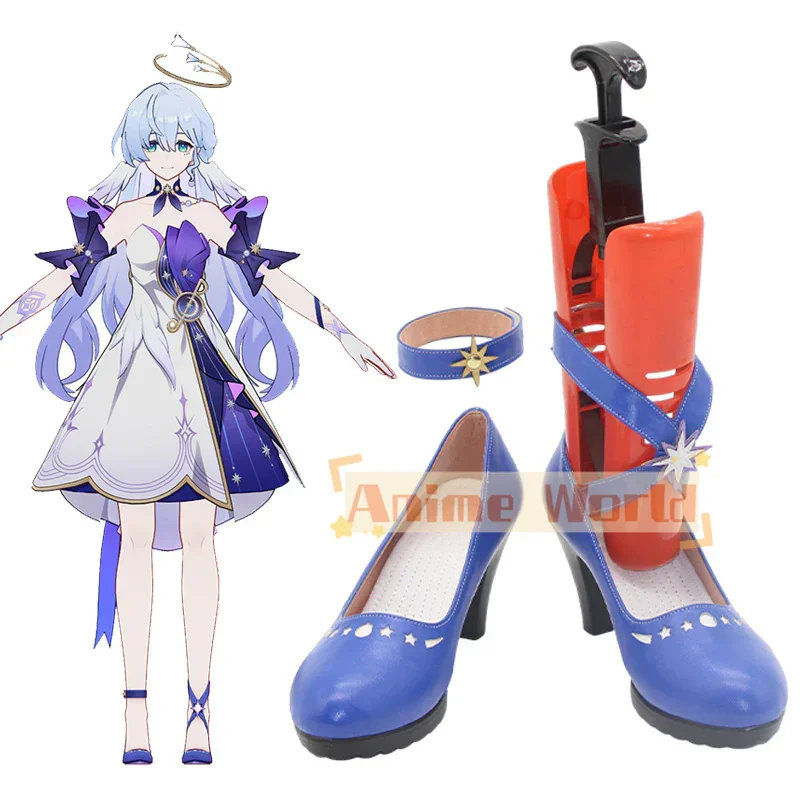 

Honkai: Star Rail Мисс Робин Обувь для косплея Сапоги для косплея Карнавальные сапоги на Хэллоуин на заказ