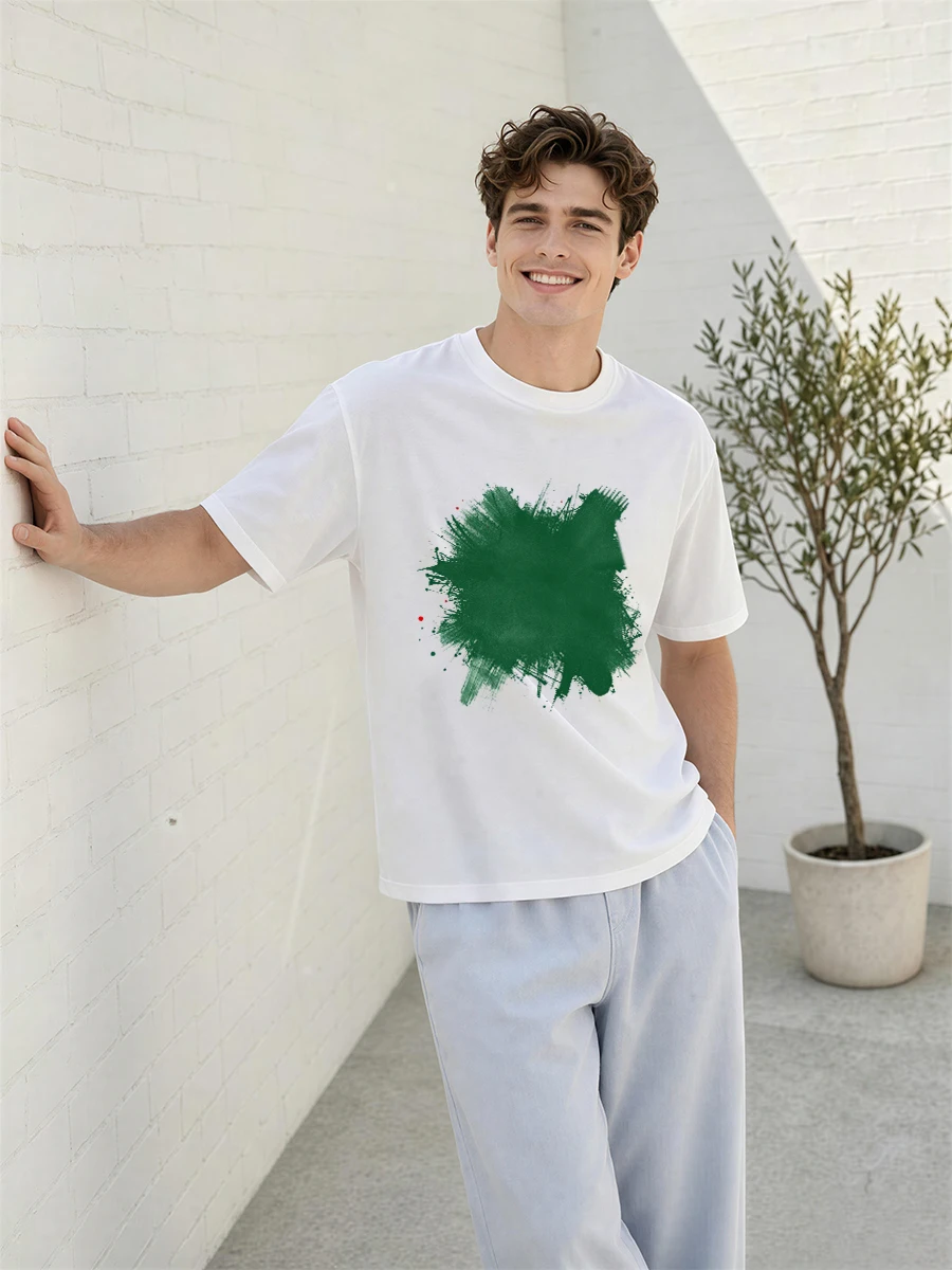 High Street Fashion New York - Camiseta masculina com estampa de horizonte