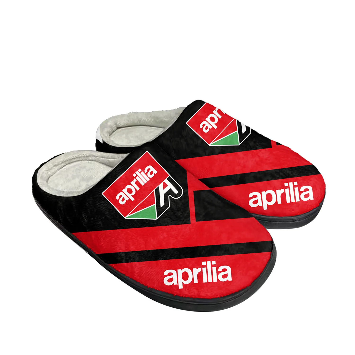 

Aprilia Shoes Home Cotton Slippers Mens Womens Plush Bedroom Casual Keep Warm Shoes Thermal Indoor Slipper Customized DIY Shoe