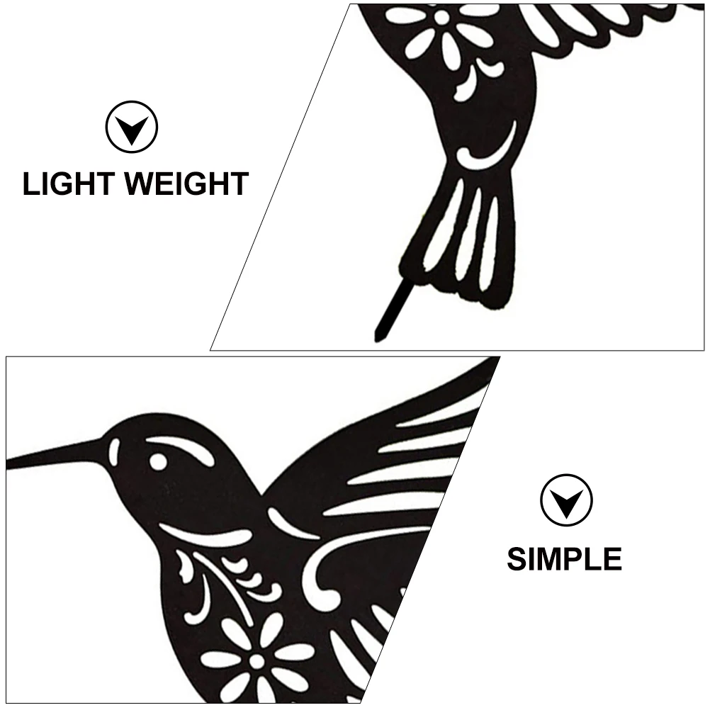 

Acrylic Bird Stake Decor Lightweight Garden Figures Stakes Cardinal naments Outdoor Yard Lawn Adornment Simulation Bird