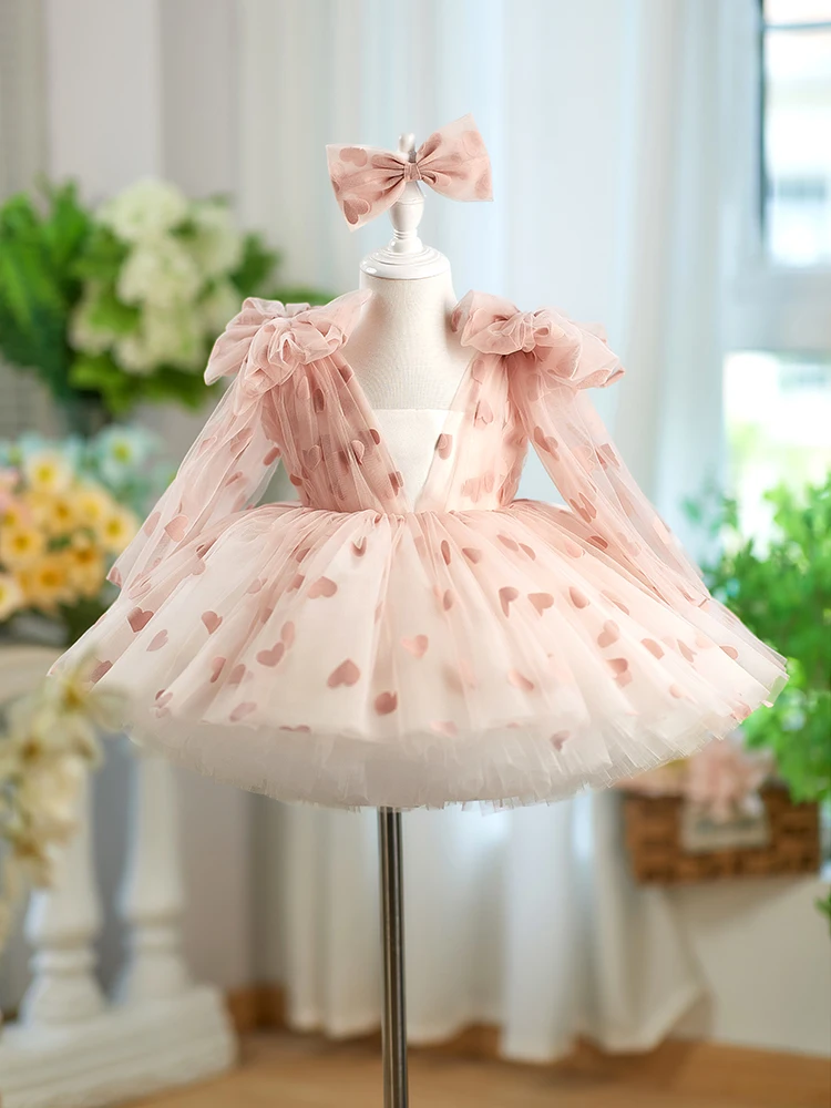 Halloween Carnival Costume Baby Party Dress Flowers Girl Wedding Elegant Party Dress 2-6 Years Old Girl Cosplay Princess Dress