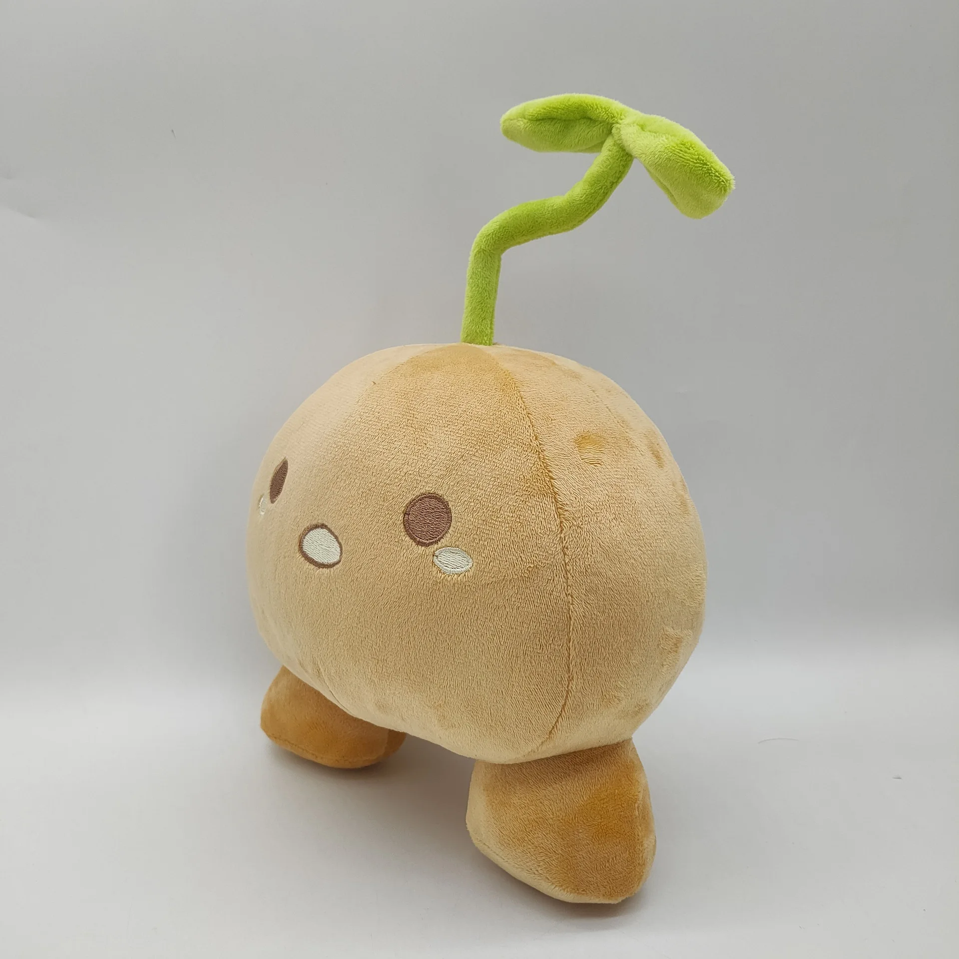 Horror Omori Game Seedot Plush Toy Character Figure Sprout Mole Anime Doll Kawaii Potato Sprout Soft Stuffed Vegetation Toys