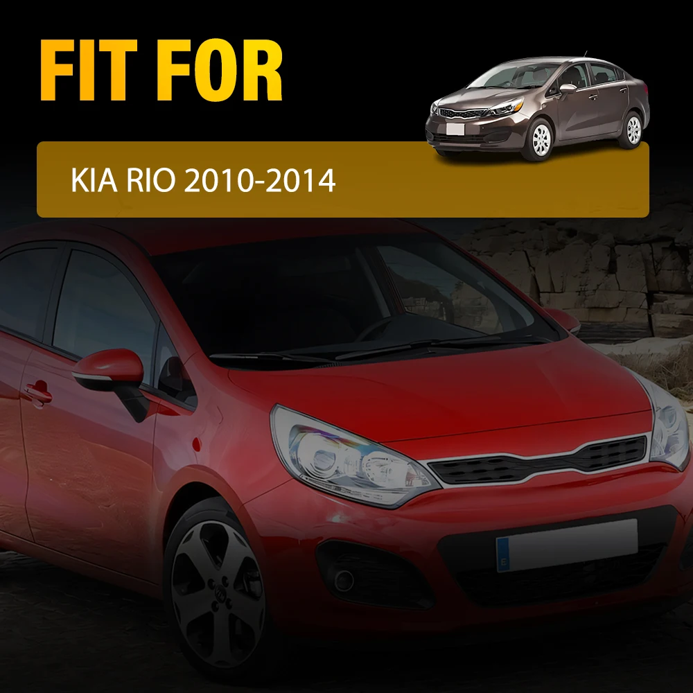 1Pcs Right Side Rear Bumper Reflector Fits For Kia RIO 2010 2011 2012 2013 2014 Car Accessories Replacement Red Lens ABS - view 6