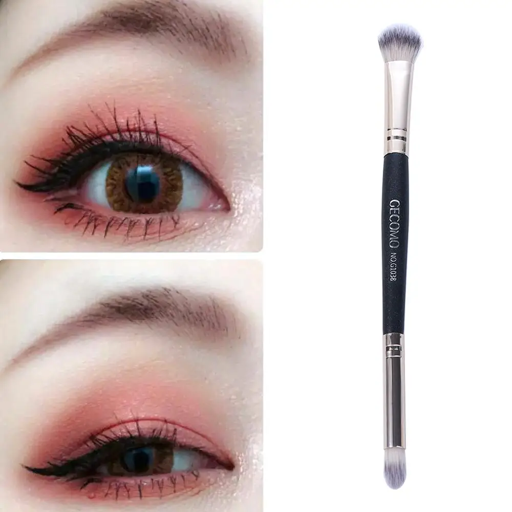 Shade Pen Dense bristles Comfortable grip Makeup Smudge Brush Eye Cosmetic Brush Double-ended Eyeshadow Brush Eye Shadow Brush