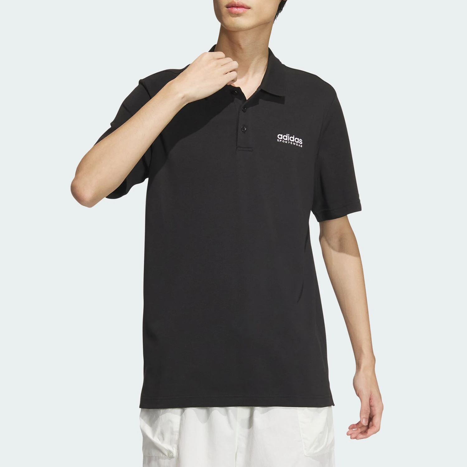 

Adidas genuine New Men's Minimalist Breathable Casual Polo Shirt JI9052