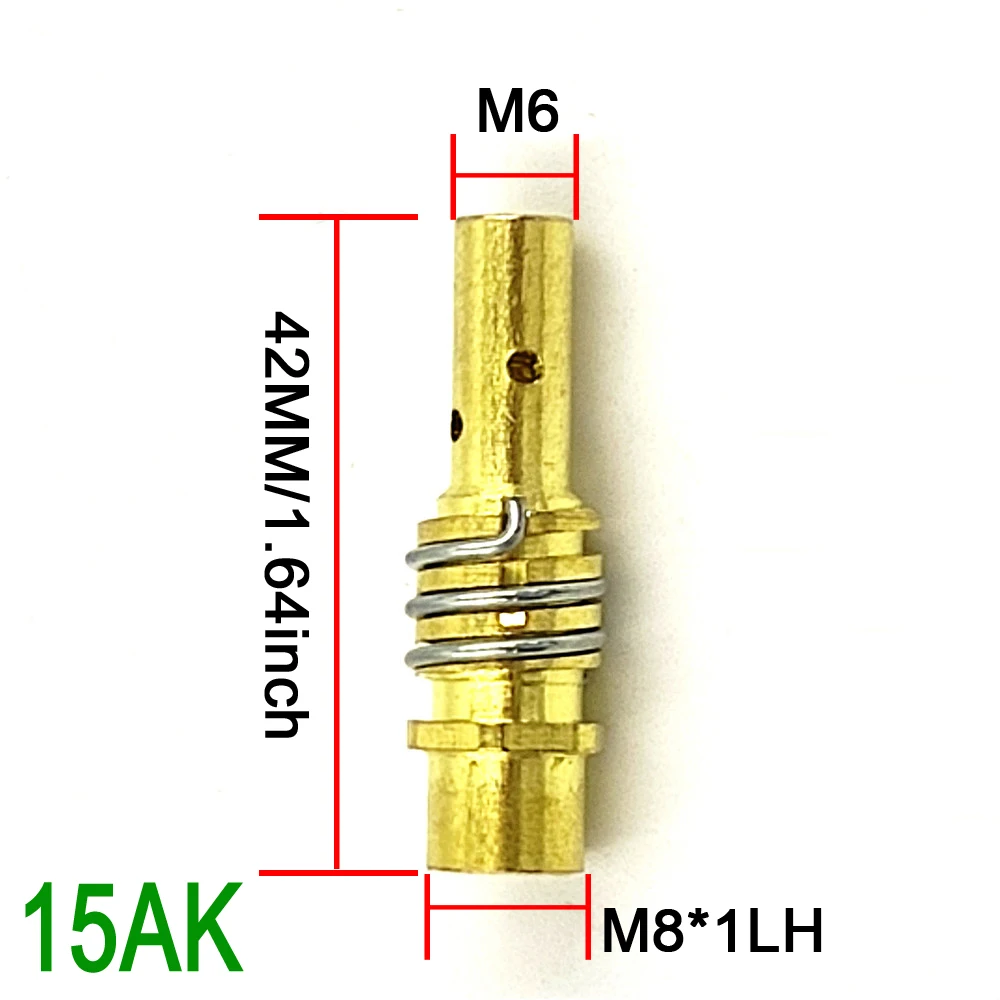Thay Thế Hàn Hàn MIG Khí Thanh Kết Nối Cho Máy Hàn Máy Đèn Pin Đầu Vàng 15AK 24KD 36KD