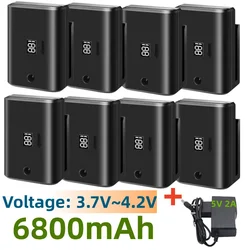 6800mah Chargeable high power battery Laser level 360 building tools for levelling 3D 12 line powerful green laser level