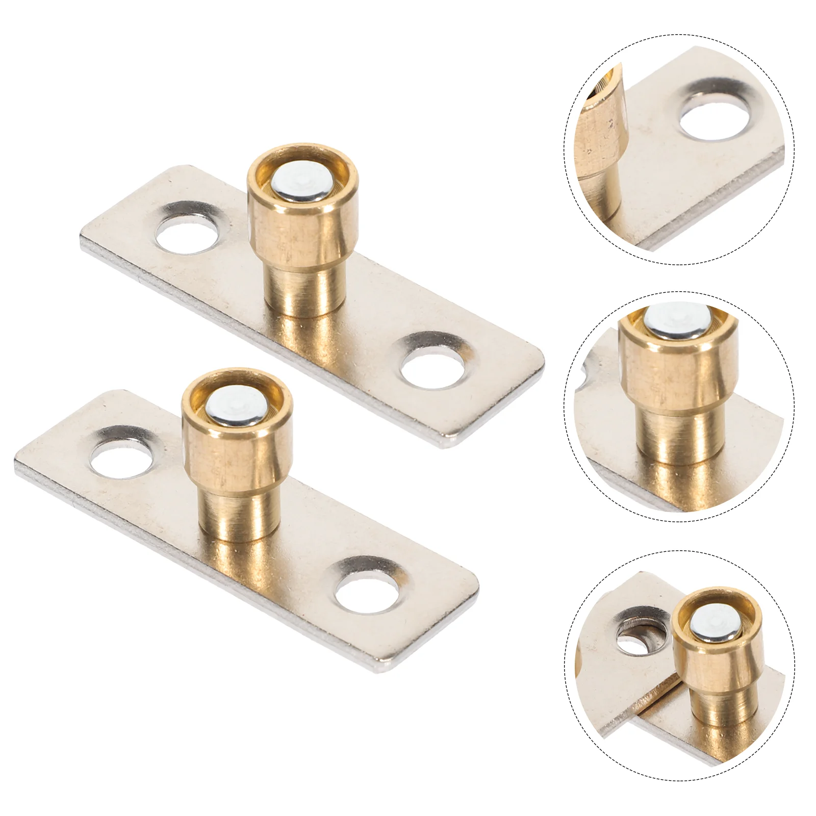 2 Pcs Sliding Doors Barn Rails Roller Guide Limiter Floor Guides Bottom Stainless Steel
