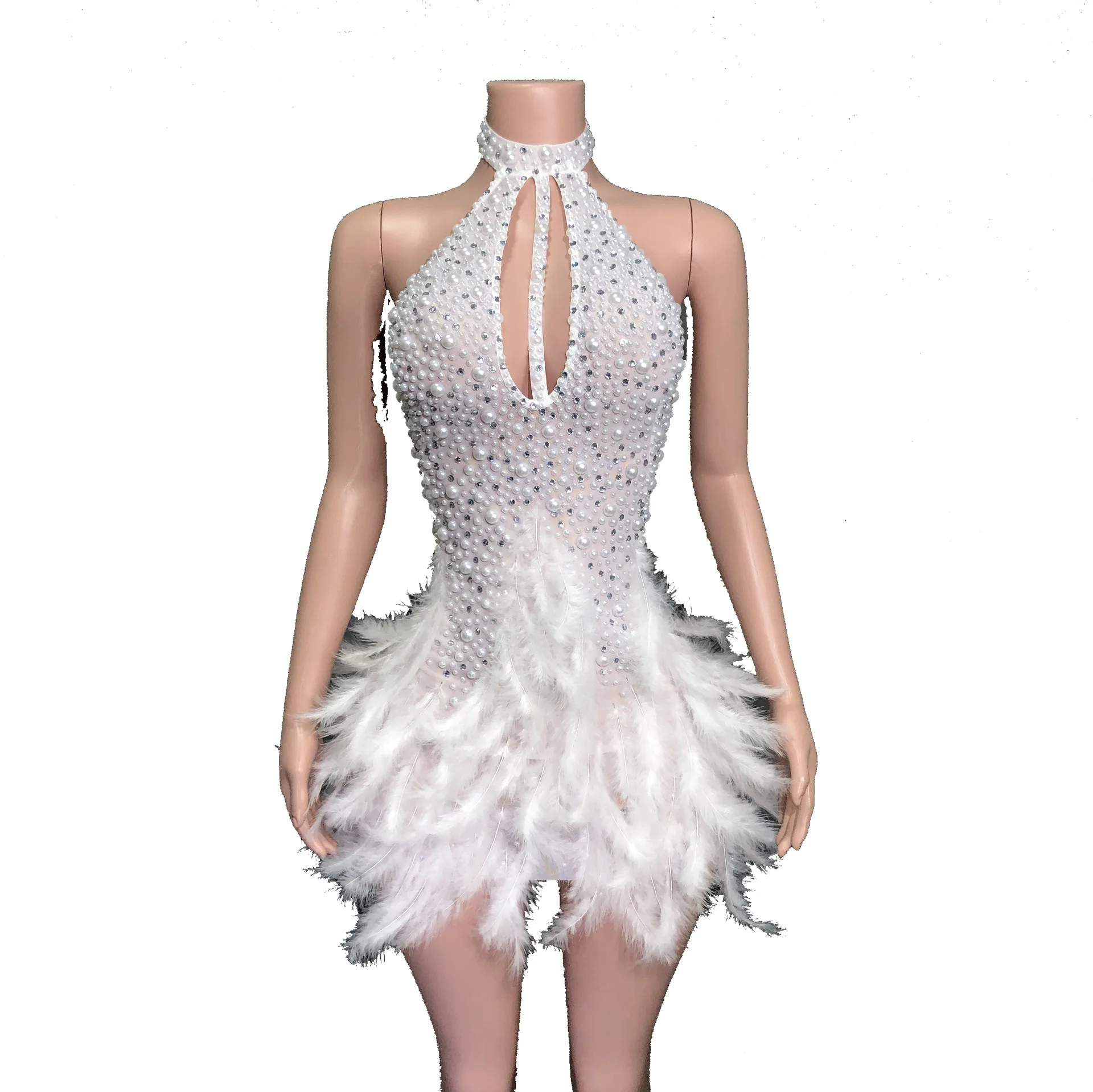 

European and American performance costumes Zhuzhu nightclub DJ singer stage performance sexy host stage performance dress