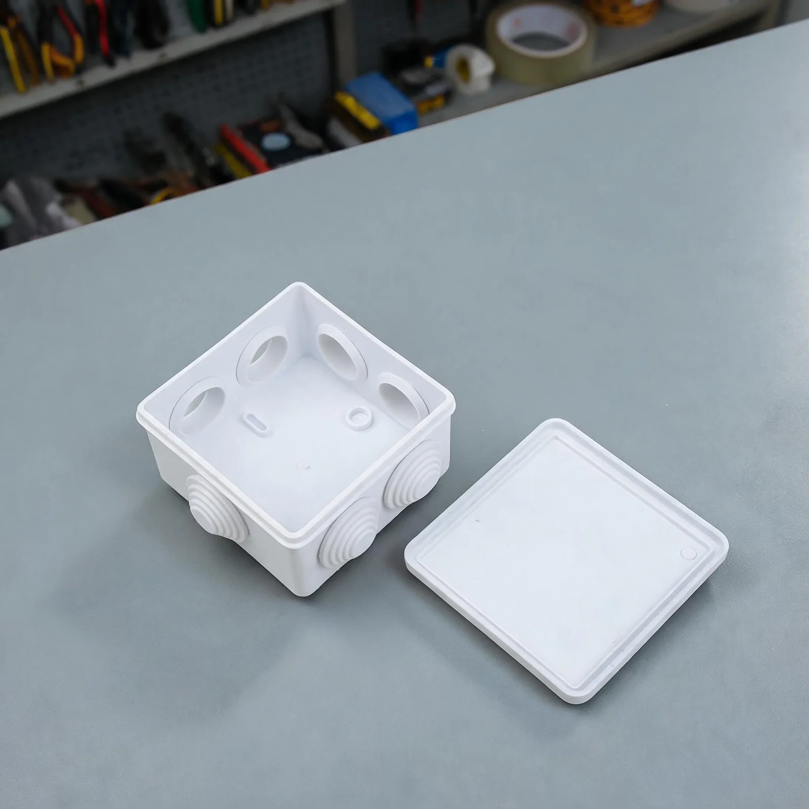Cable Junction Box Junction Box For Outdoor Home Improvement 1pcs 85x85x50mm Solar Energy Accessory Cable Junction