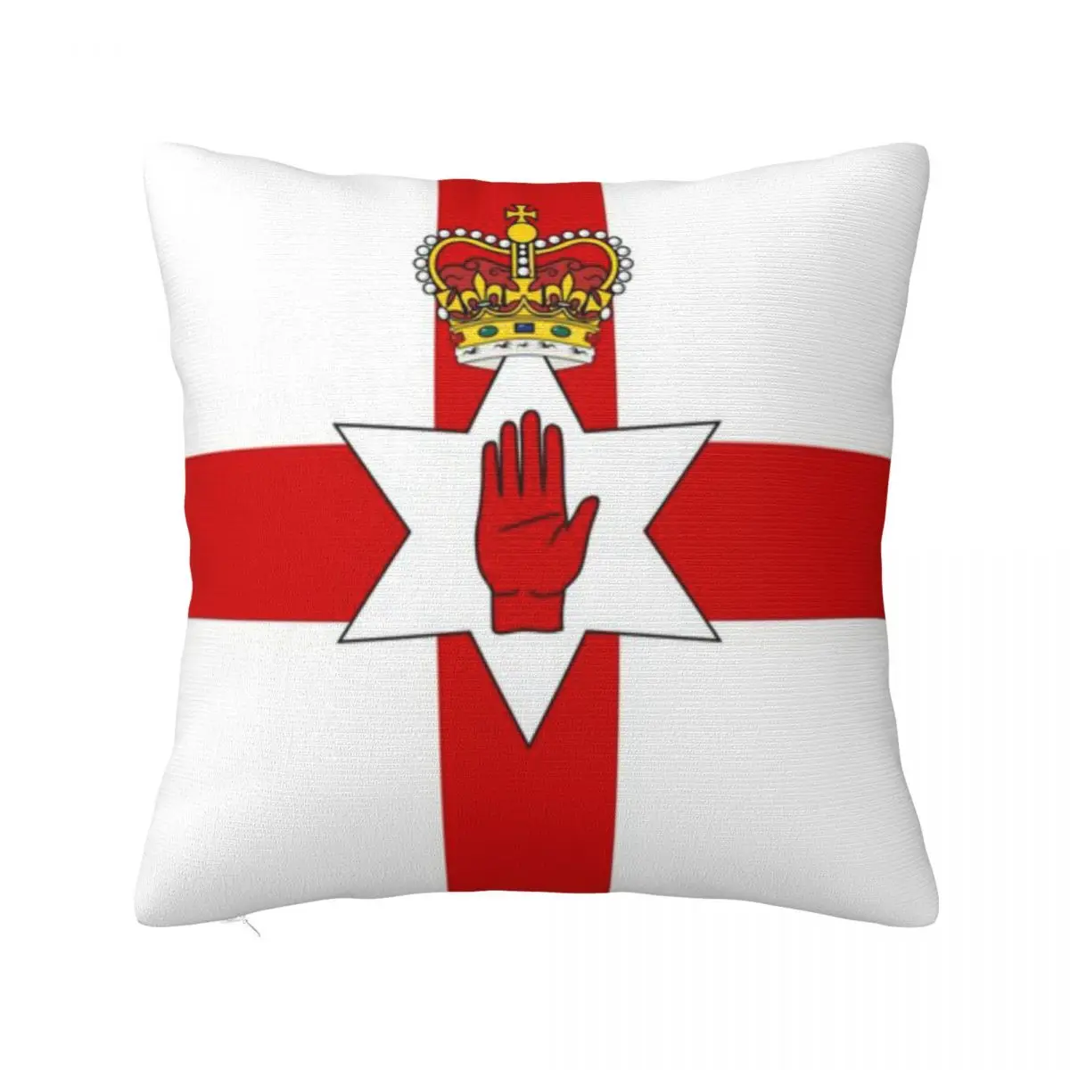 Ulster Banner Flag Of Northern Ireland A Pillow Case